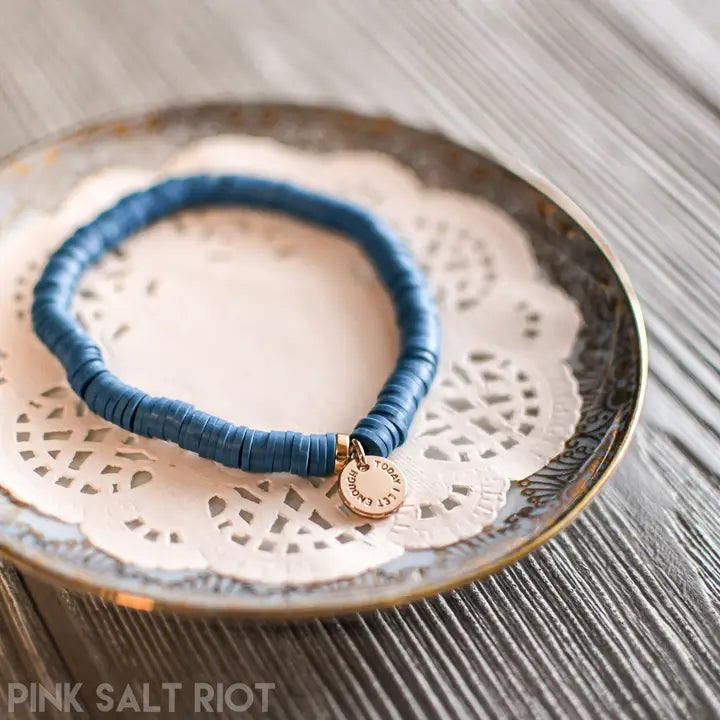 My Worth Remains Stacking Bracelets