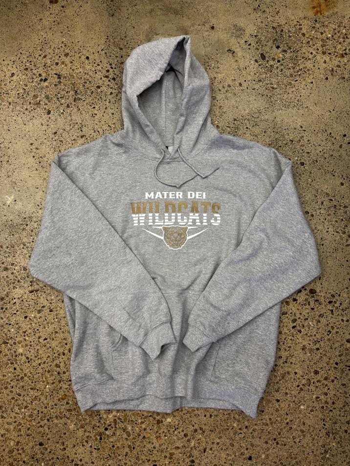 MaterDei Athletic Grey Hoodie