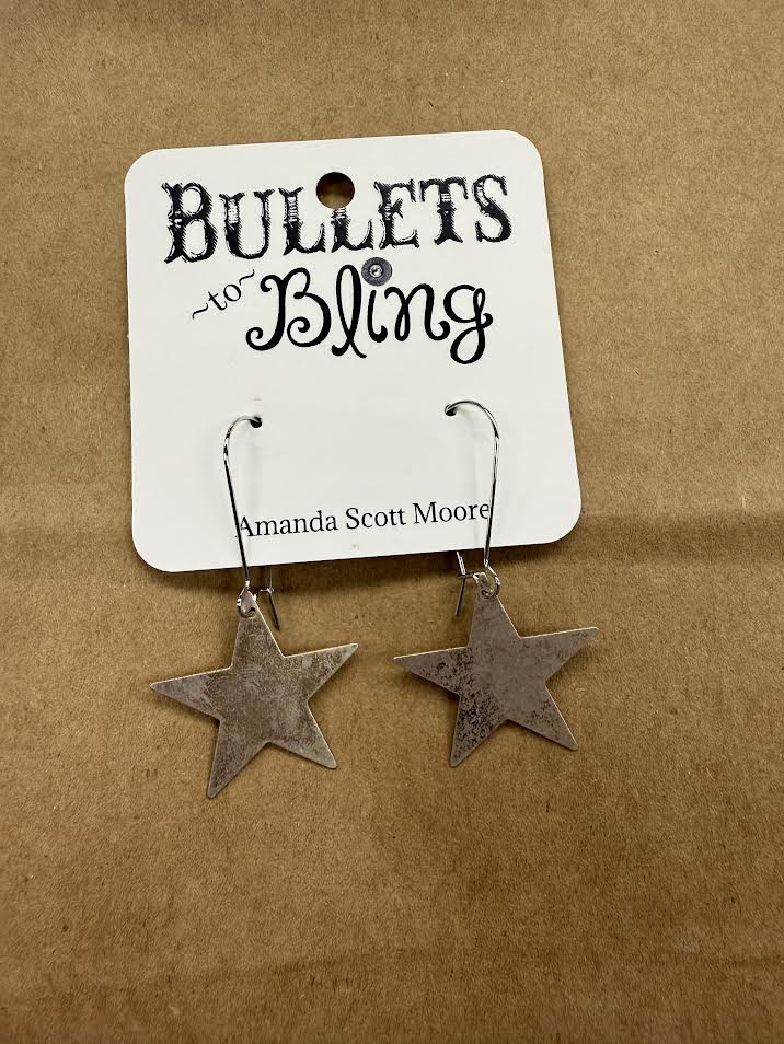 Bullets To Bling Drop Earrings