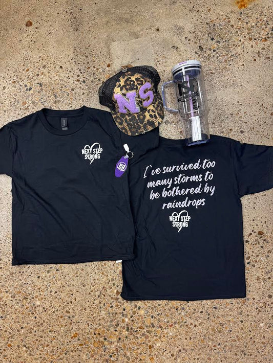 NextStep Strong Raindrops Shirt