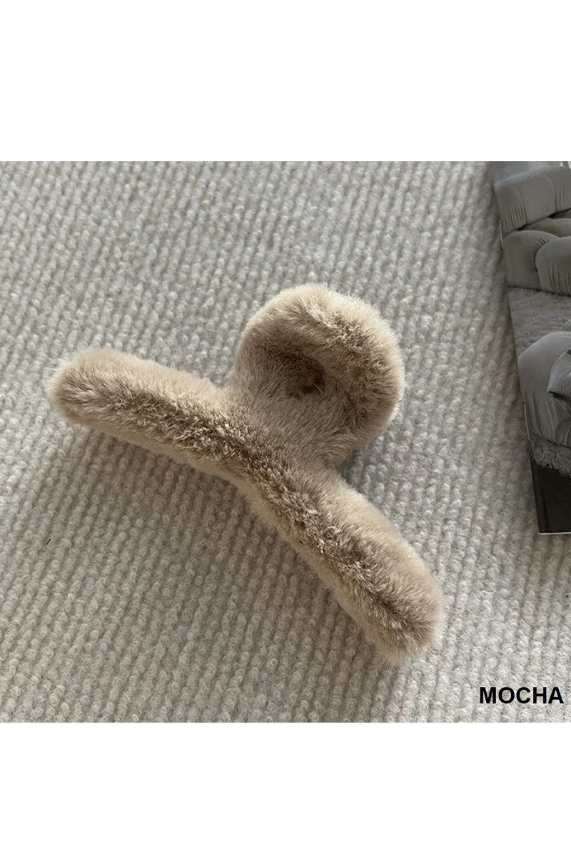 Faux Fur Hairclip