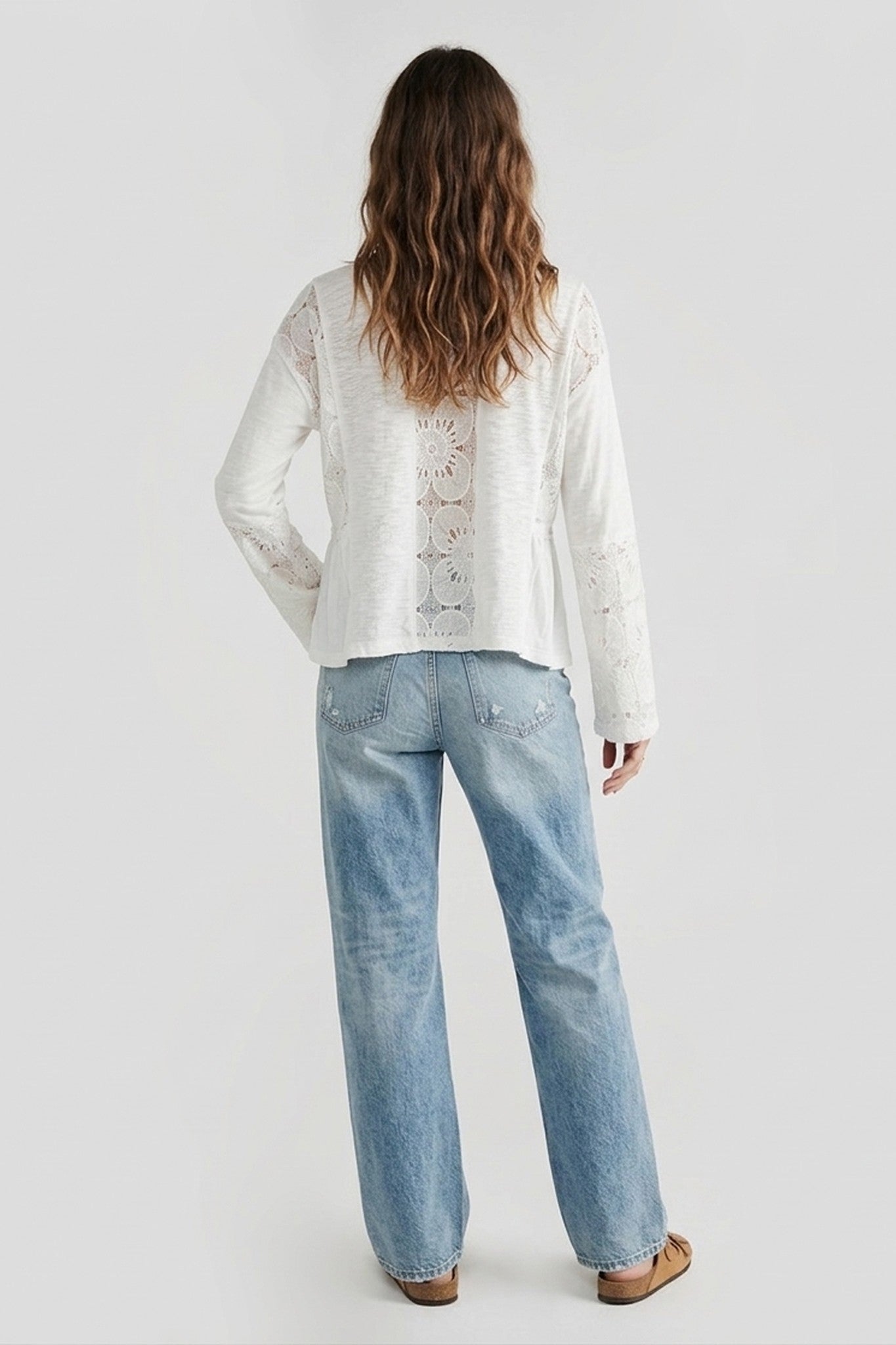 Frosted Petal Top