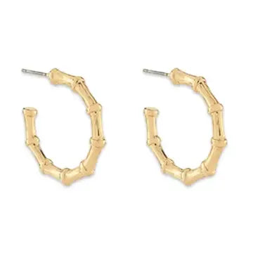 Gold Bamboo Hoop