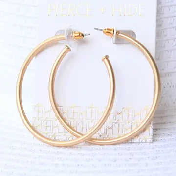 Skinny Everyday Gold Hoops