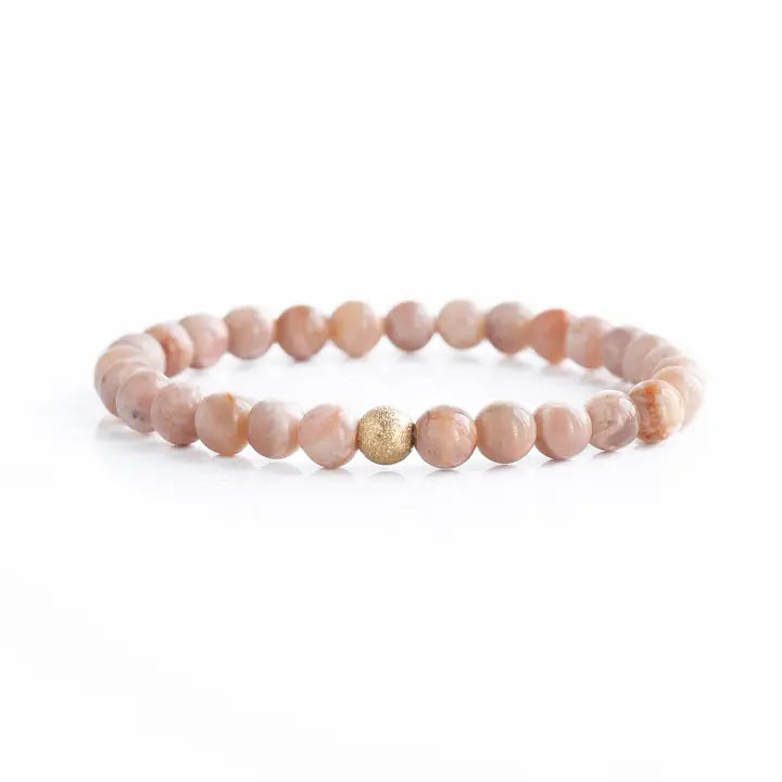Sunset Gemstone Bracelet 6mm