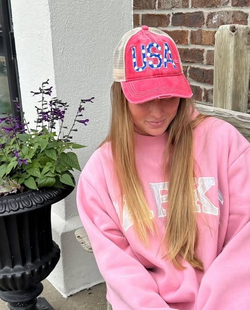 USA Embroidered Hat