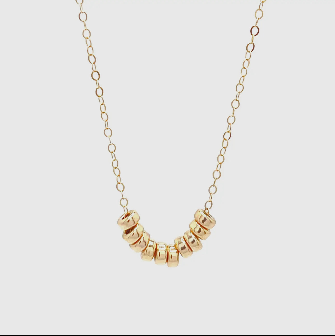 Rounded Bead Necklace
