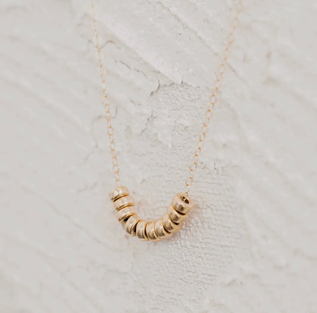 Rounded Bead Necklace