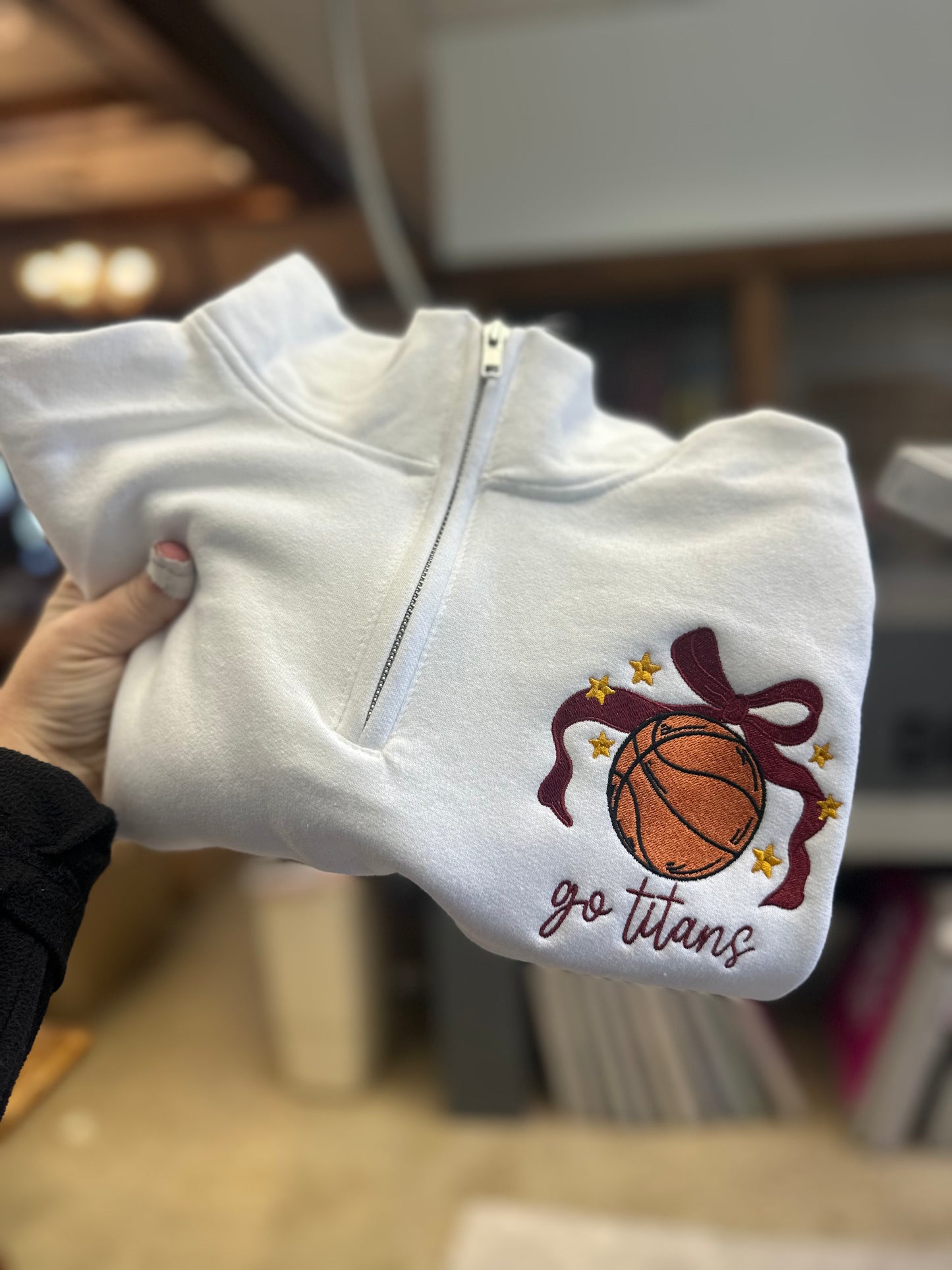 Vintage Basketball Bow