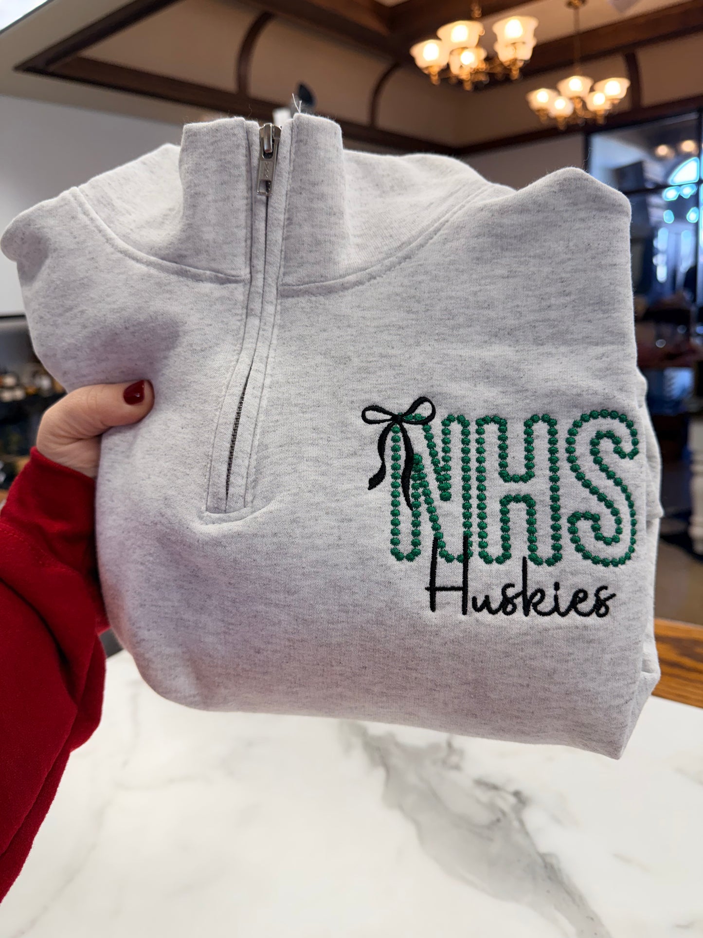 Dot & Bow Spirit wear 1/4 Zip