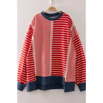 Mixed Stripe Sweatshirt