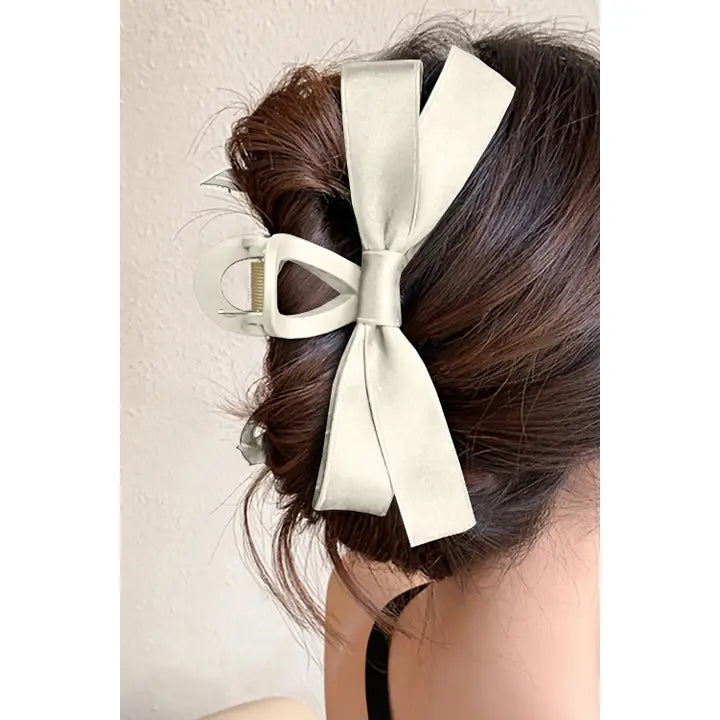 Large Hair Bow Clip