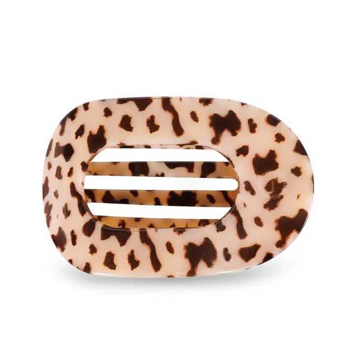 Round Flat Large Hair Clip