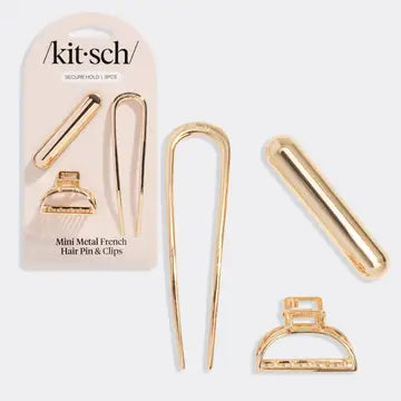 Mini Metal French Hairclilps