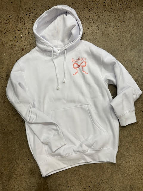 Huskies Bow Hoodie