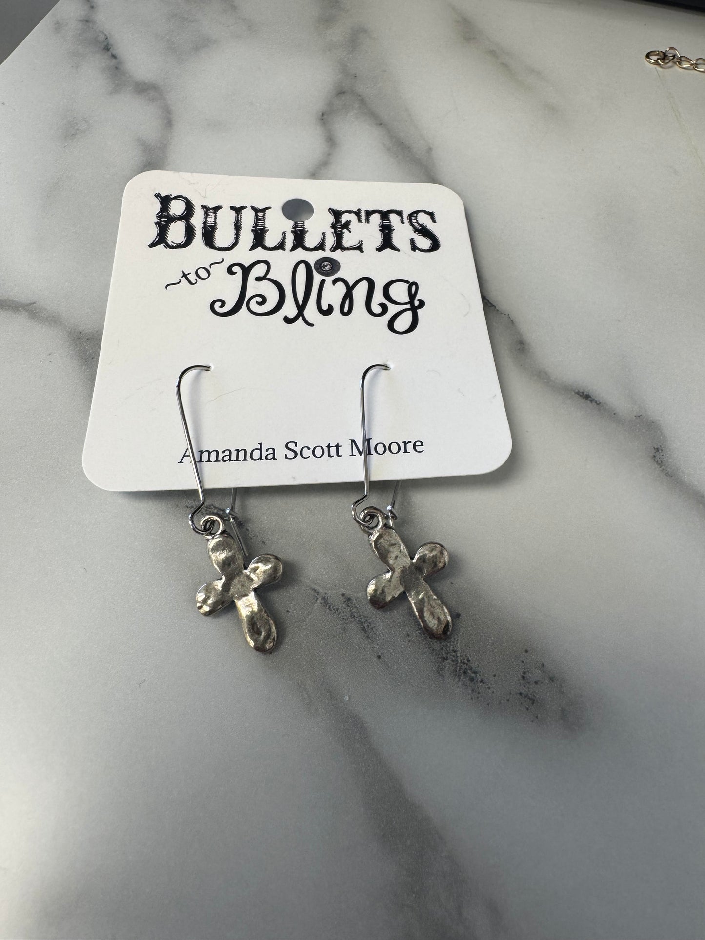 Bullets to Bling Earrings