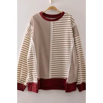 Mixed Stripe Sweatshirt