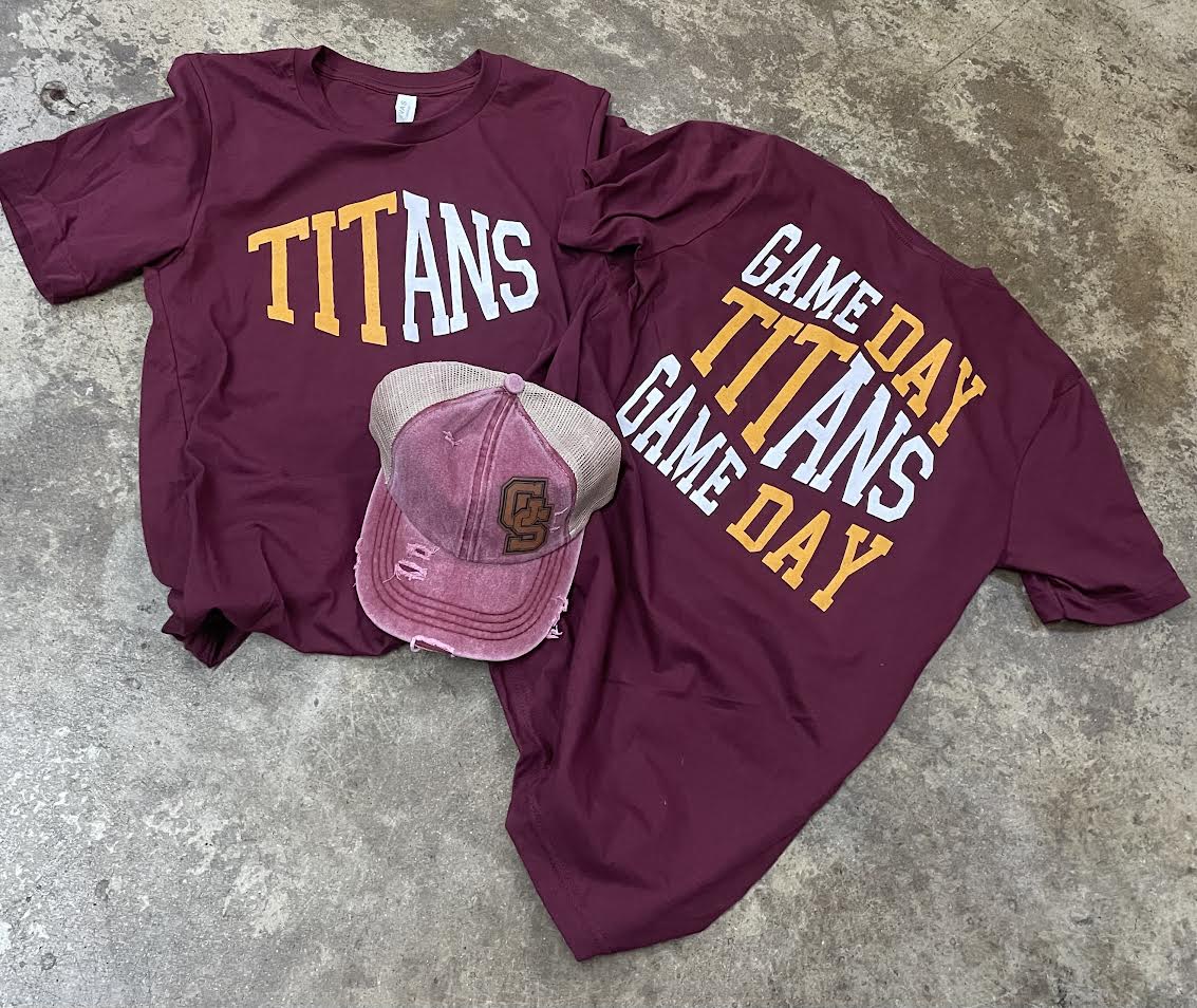 Game Day Split Tee