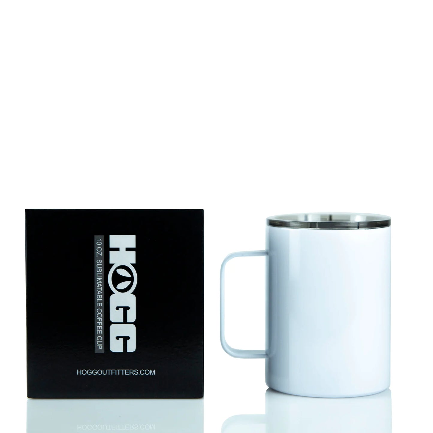 10 oz. Sublimatable Travel Coffee Mug