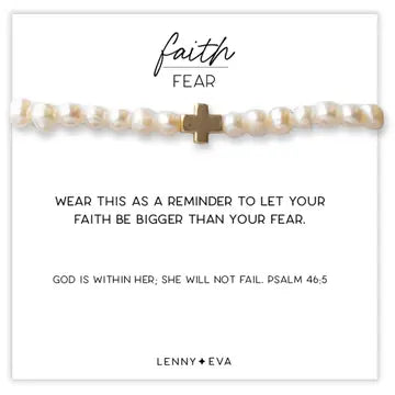 Faith Over Fear Bracelet