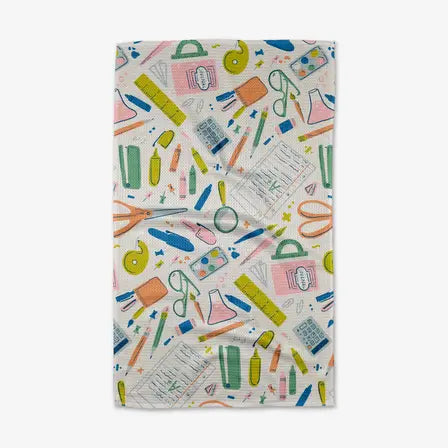 Geometry Tea Towel