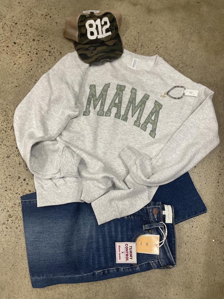 Camo Mama Sweatshirt