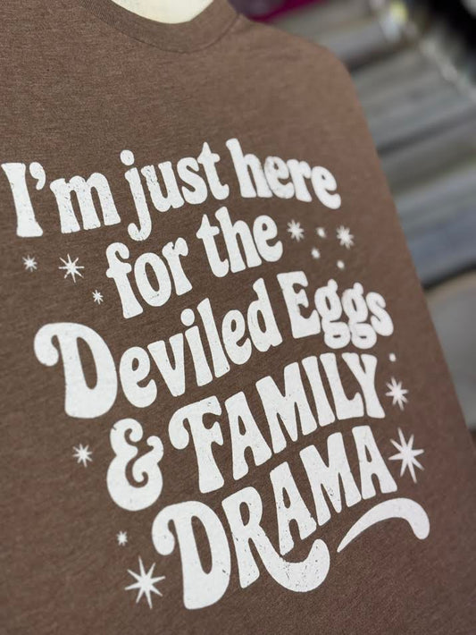 I'm Just Here for the Deviled Eggs Tshirt
