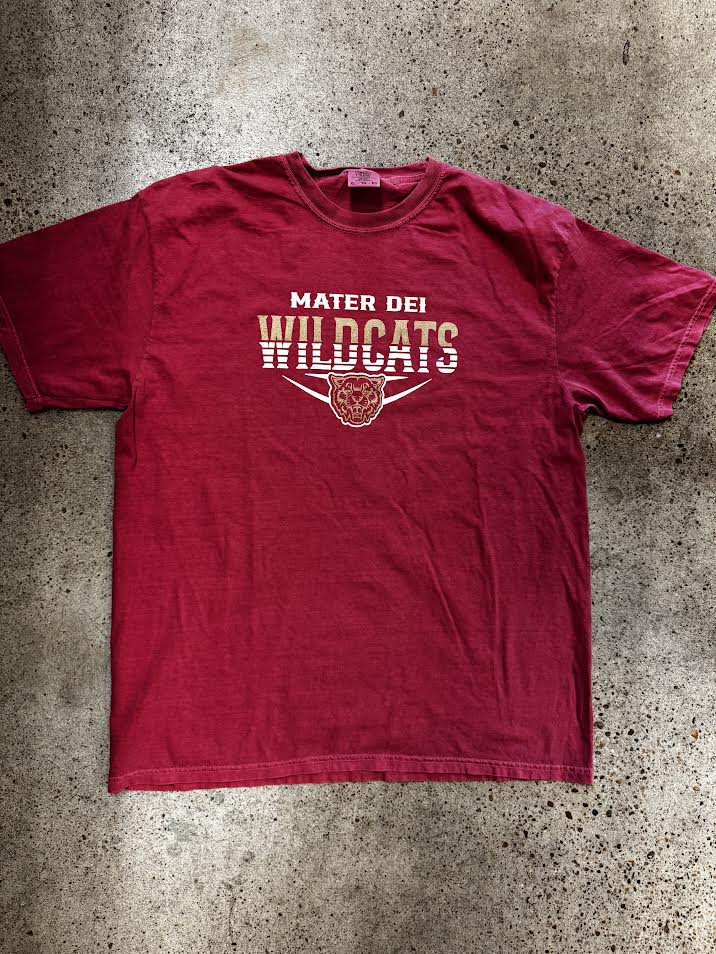 Mater Dei Comfort Color TShirt - Wildcat