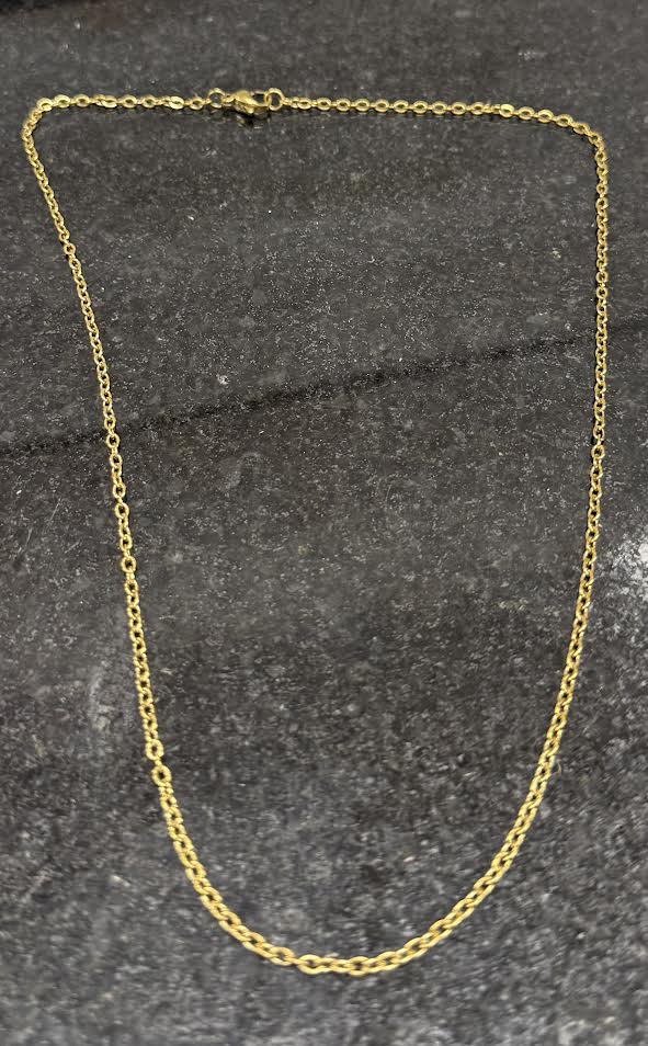 Bullets to Bling Layering Gold Chain