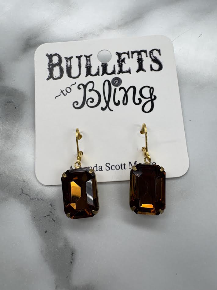 B2B Blingy Colored Earrings