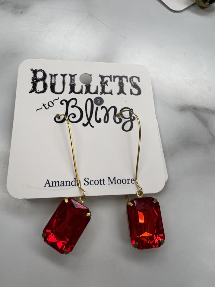 B2B Blingy Colored Earrings