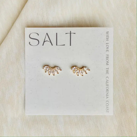 Fan Girl Crystal Stud Earrings