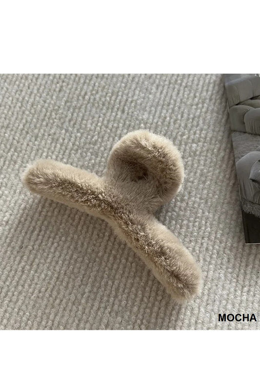 Faux Fur Hairclip