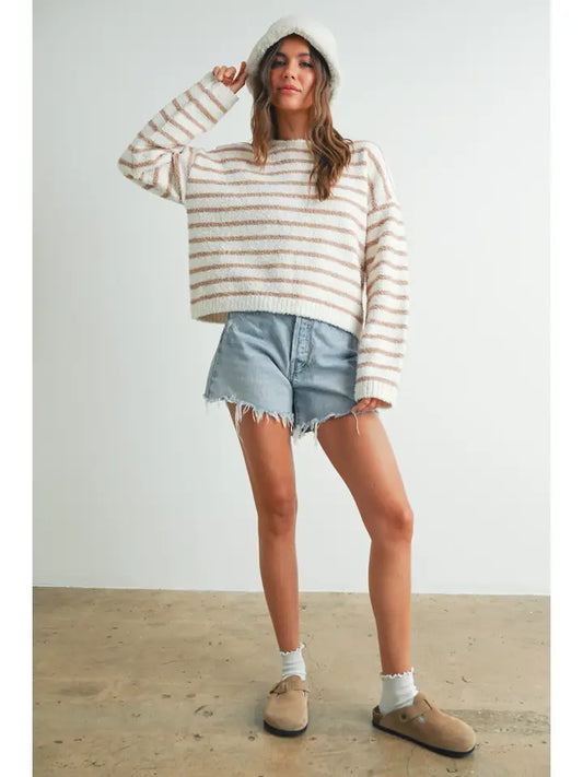 Basic Stripe Sweater