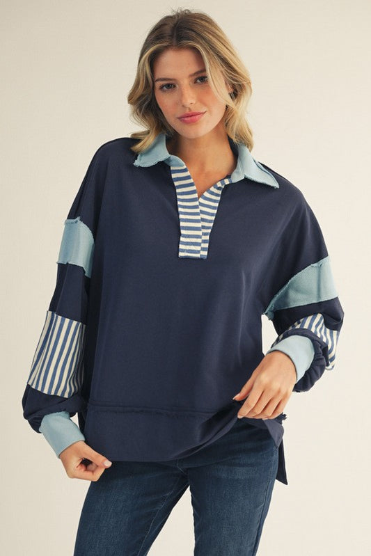 Mix & Match Striped Shirt