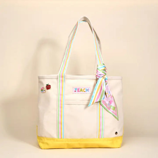 Teach Canvas Tote Bag