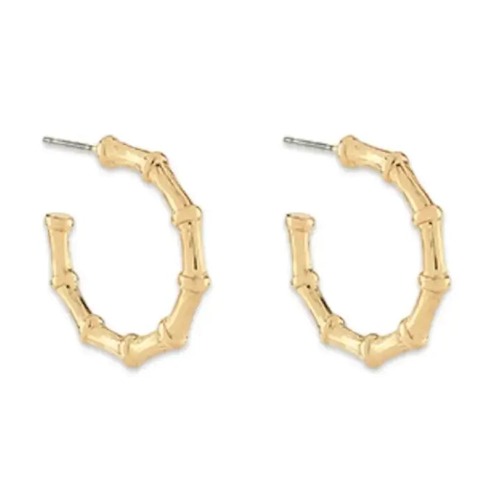 Gold Bamboo Hoop