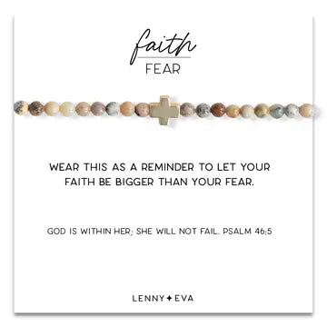 Faith Over Fear Bracelet