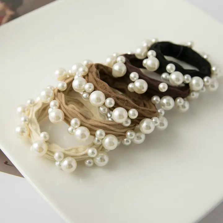 Pearl Hair Ties