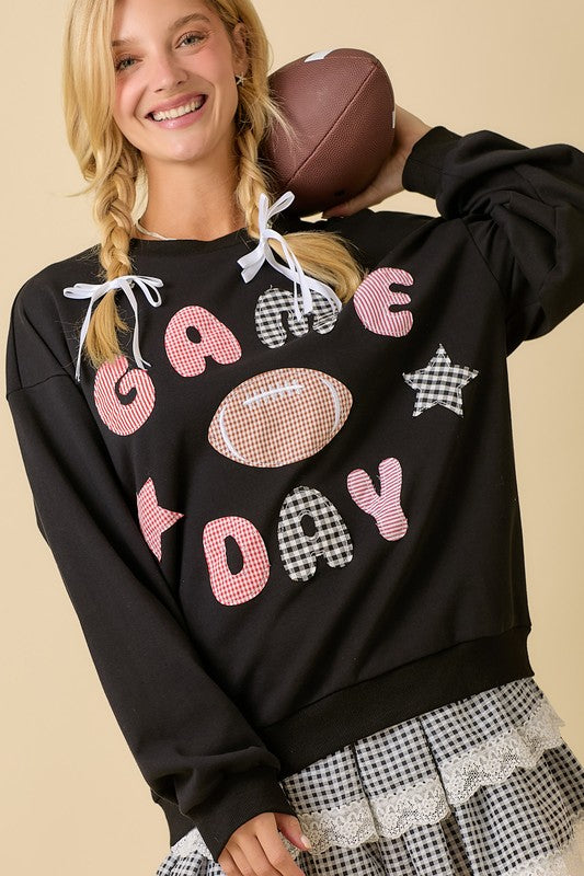 Game Day Patch Crewneck