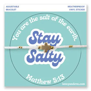 Cord Bracelet and Sticker Set