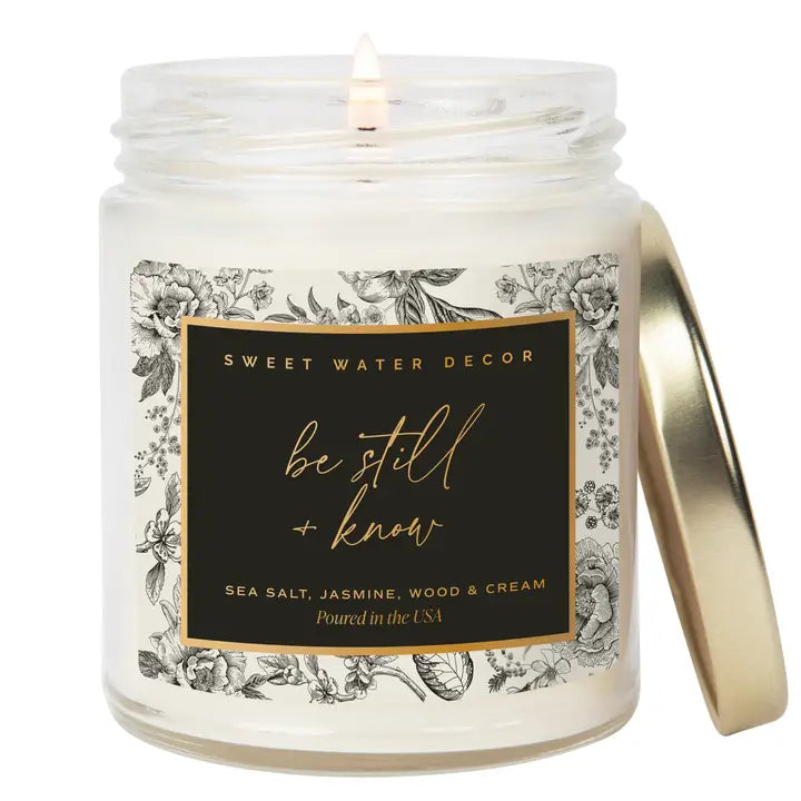 Be Still and Know 9 oz Soy Candle