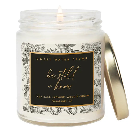 Be Still and Know 9 oz Soy Candle