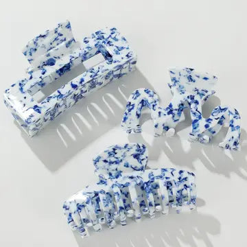 Coastal Blue Claw Clip