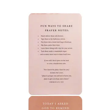 Prayers To Share Pass-Along Notes