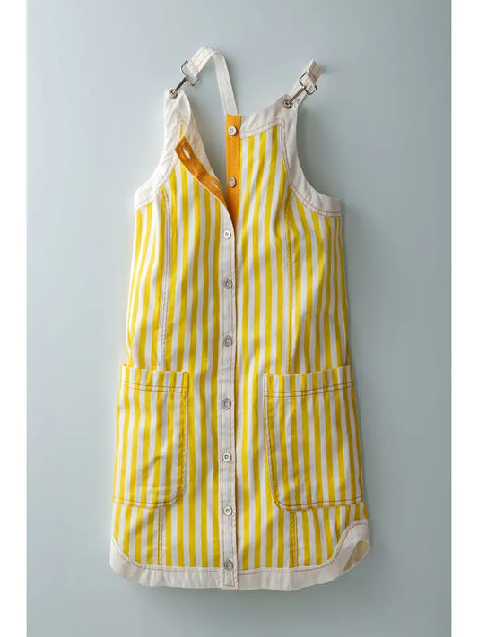 Sunshine Stripe Overall Dress