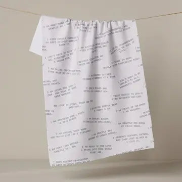 Geometry Tea Towel