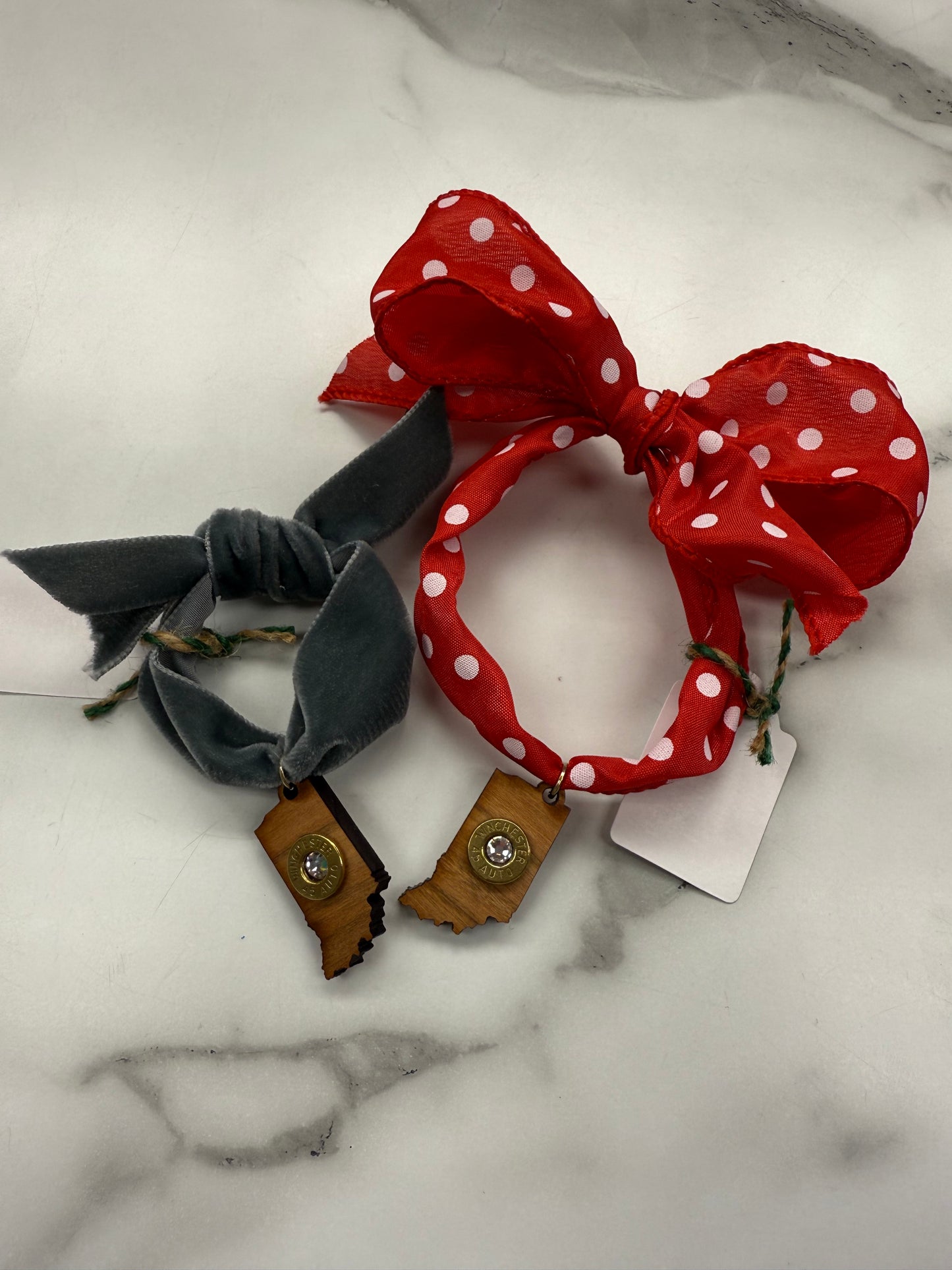 Bullets to Bling Christmas Ornament