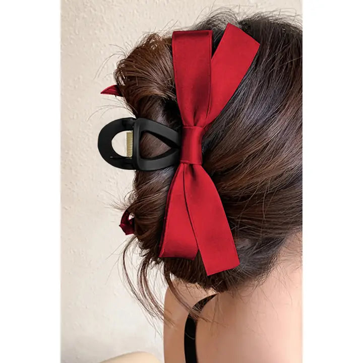 Large Hair Bow Clip