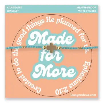 Cord Bracelet and Sticker Set